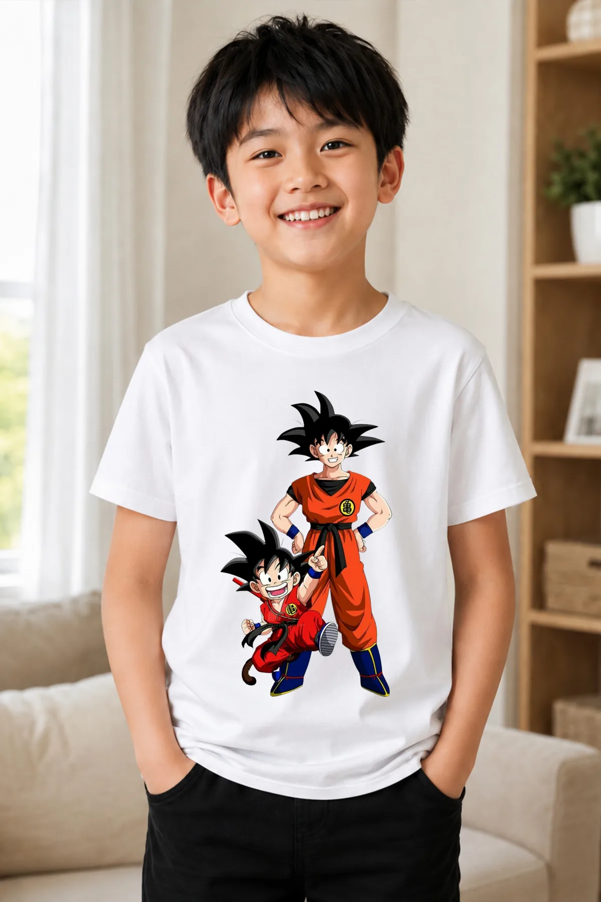 Camiseta Infantil  Estampado Frente y Espalda